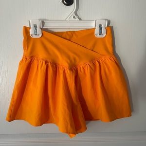 OFFLINE By Aerie Real Me Crossover Flowy Short in Orange